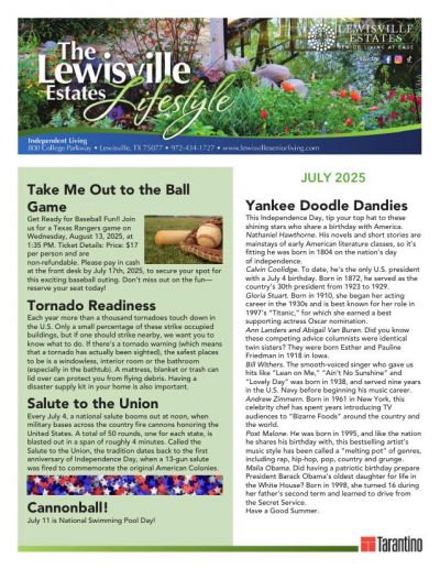 Independent Living Current Newsletter