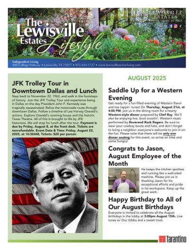 Independent Living Current Newsletter