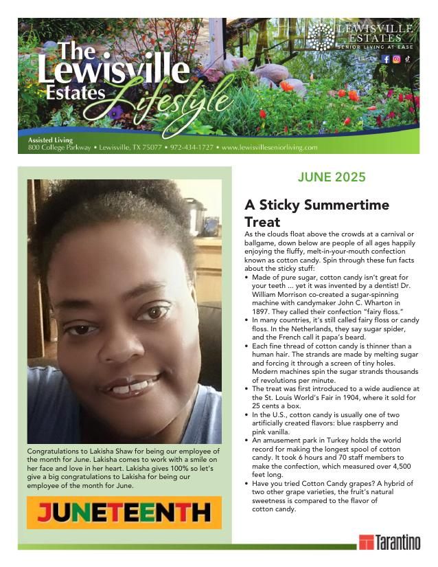 Assisted Living Current Newsletter