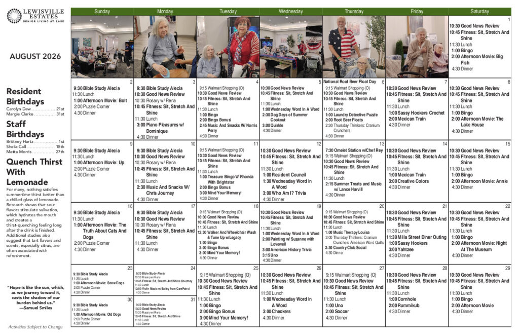 News & Resources - 07 26 AL 1 calendar